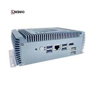 Scatola di rete industriale ad alta velocità-PC Intel 11a generazione I5-1135G7 6x2.5G LAN 4K HD ventola di raffreddamento-40 °C ~ 80 °C Computer incorporato - Product Image 1