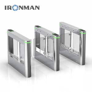 בקרת גישה לכניסה בקרת כניסה להולכי רגל עמיד למים שער נדנדה עם קורא קוד Qr - Product Image 3