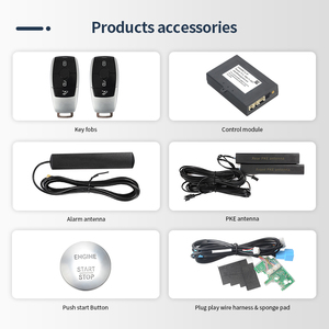 EASYGUARD Smart Key Upgrade El botón de arranque y PKE apto para Benz FBS4 2014 y años posteriores con solo arranque de llave en mano - Product Image 2