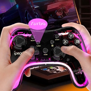 Mando PG-9228 para Nintendo Switch/IOS/Android/PC/P4/P3, mando transparente RGB colorido - Product Image 4