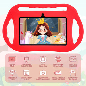 Kinder 7 Zoll 3 Griffe Android PC 1GB 2GB 16GB 32GB Augenschutz bildschirm Wifi 3D Lernspiel Eltern kontrolle App Tablet - Product Image 5