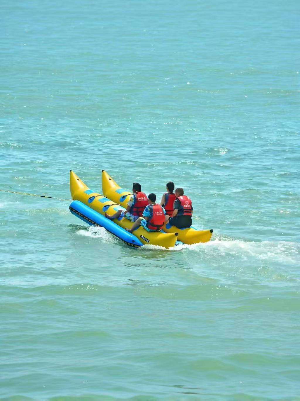 bateau banane à double rangée pour 6 personnes
