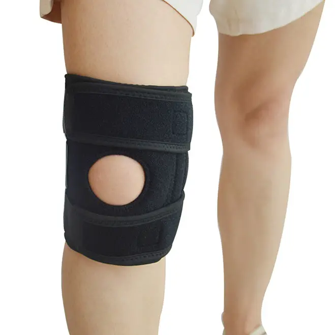 アスリートスポーツの安全性のための健康保護包帯ネオプレン膝ブレース