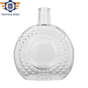 Tái Sử Dụng 70cl Sang Trọng Brandy Thủy Tinh Linh Hồn Chai Rượu Vang Rượu <span class=keywords><strong>Vodka</strong></span> Gin Tequila Rượu Rum 700Ml Nước Giải Khát Chai Bán Buôn - Product Image 1