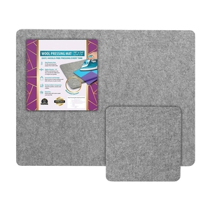 18x24インチプラス10x10インチポータブルサイズ100% ニュージーランドウールプレスマット、キルティング、刺Embroidery、パッチワーク用 - Product Image 1