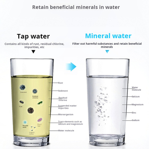 K5-5 sahne büyük akış Sink/h manuel Powered ev altında lavabo su filtreleme sistemi açık ve ev kullanımı için mineralleri korur - Product Image 5