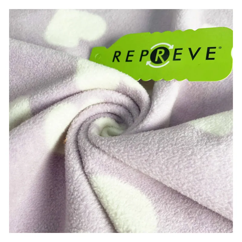 Yüksek kalite süper yumuşak baskılı anti-hap mikro Polar Polar % 100% Polyester kumaş bebek battaniye kumaşı