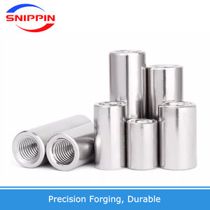 M2 M2.5 <strong>M3</strong> M4 M5 M6 M8 M10-M20 304 Stainless Steel Extend Long Lengthen Round <strong>Coupling</strong> Nut Connector Joint Sleeve Tubular Nut - Product Image 3