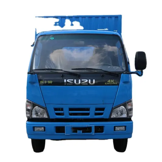 Furgone ISUZU 4K usato della scatola di carico del camion leggero da vendere