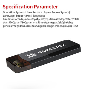 X2 macchina da gioco Android 4K Tv Stick Console Video 64G 30000 integrato 50000 giochi Wireless Controller Gamepad giocatore di gioco retrò - Product Image 4