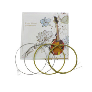 Prezzo all'ingrosso mandolino otto corde corda in acciaio inossidabile mandolino set corde accessori per strumenti musicali - Product Image 6