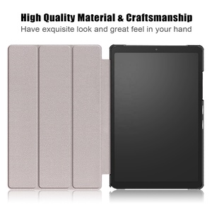 Cuoio Ultra sottile dell'unità di elaborazione del graffio della cassa protettiva ripiegabile della compressa per la linguetta A7 2020 SM-T500 T505 della galassia di Samsung supporto magnetico