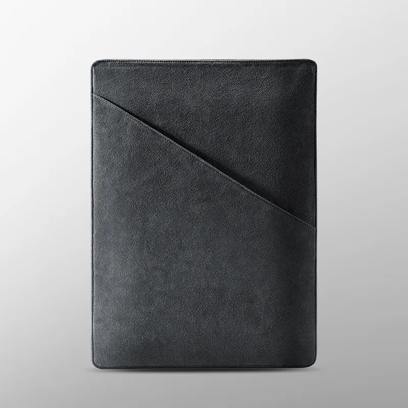 Commercio all'ingrosso custodia magnetica per computer portatile custodia per Notebook Logo personalizzato per Alcantara Macbook Case