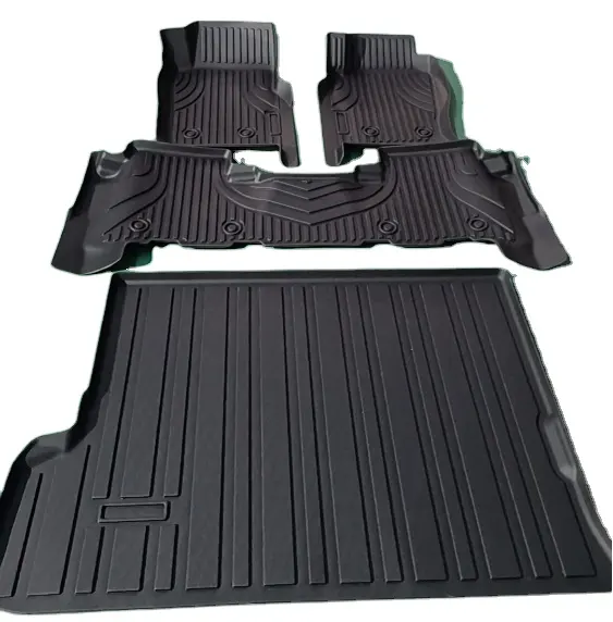 Top tapis de voiture pour Nissan patrouille Y61 max protection doublure auto intérieur accessoires étanche 3D personnalisé ajustement tapis de voiture