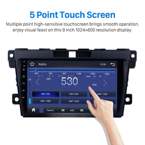 9&quot; Android 11.0 GPS Navigation Radio for <strong>Mazda</strong> CX-7 2007-2014 Car Multimedia DVD Player Support Digital TV DAB - Product Image 3