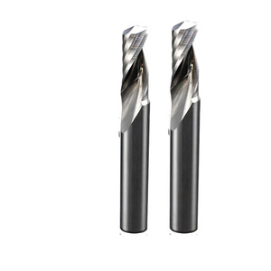 Kaba freze kesicisi 1 flüt CNC kesici karbür freze kesicisi alüminyum - Product Image 2