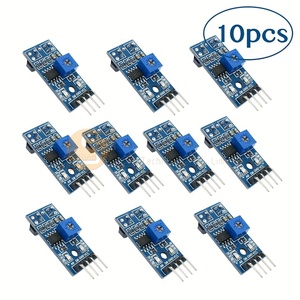 10 Uds TCRT5000 MÓDULO DE Sensor IR para seguimiento de línea evitación de obstáculos Arduino Robot - Product Image 1