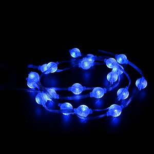 Уличная ручная DMX RGB RGBW программируемая светодиодная 3D Волшебная маленькая Хрустальная Пиксельная сфера шар гирлянда