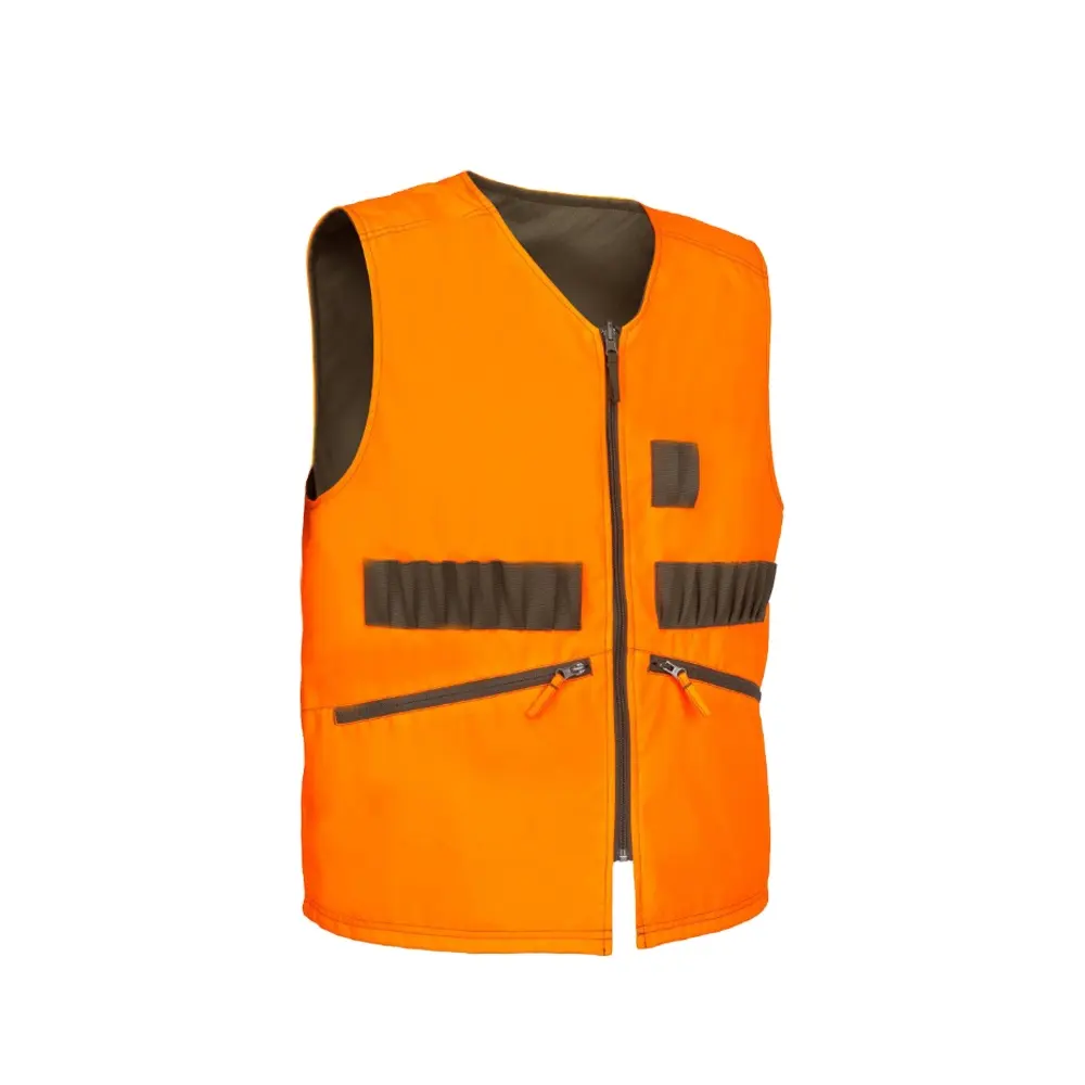 Hot Sale Herren Blaze Orange Weste Wende Jagd kleidung Jagd weste