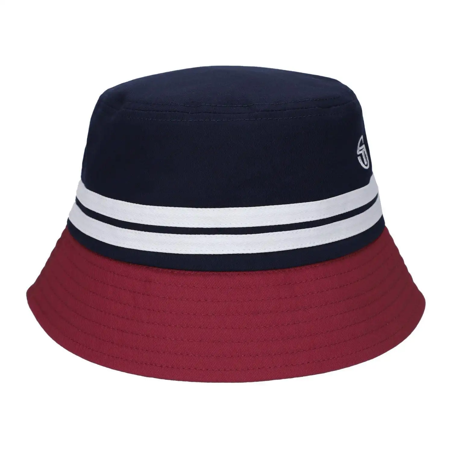 Bonés de bacia de sarja 100% algodão bordados personalizados unissex, chapéus com forro de seda e logotipo dentro