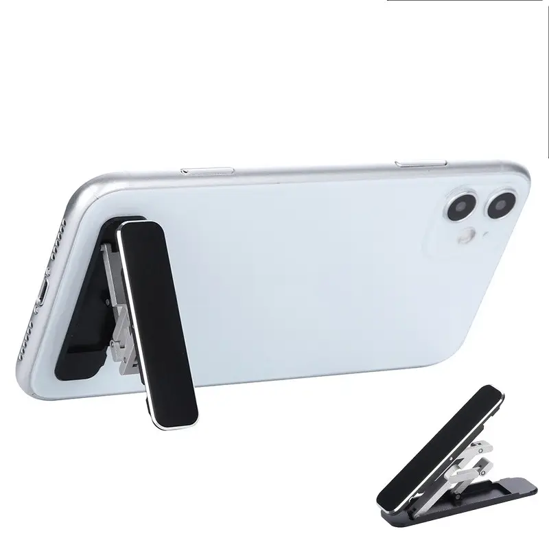 Mini soporte de escritorio plegable Universal de aluminio, soporte de cuna para teléfono móvil