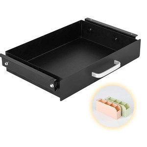 Hochwertige CHENLONG CL-102 1U 19" Tiefe Abschließbare Rack-Schublade, Fertigung aus Eloxiertem Blech, Abschließbares Gehäuse für DJ-Equipment - Product Image 1