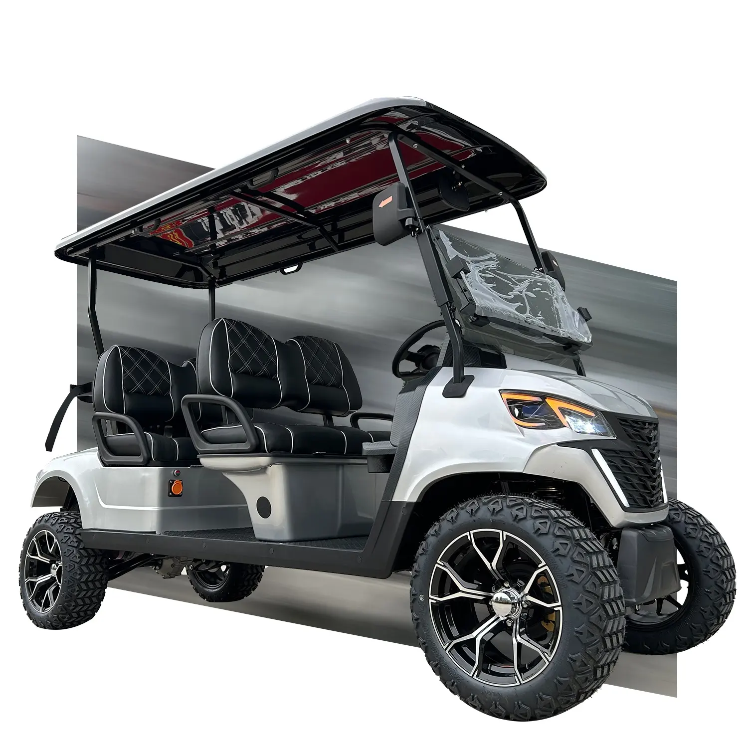 Marque américaine Offre Spéciale Golf Buggy 4 roues motrices voiture électrique Club Golf voiturette 4 places pour adultes