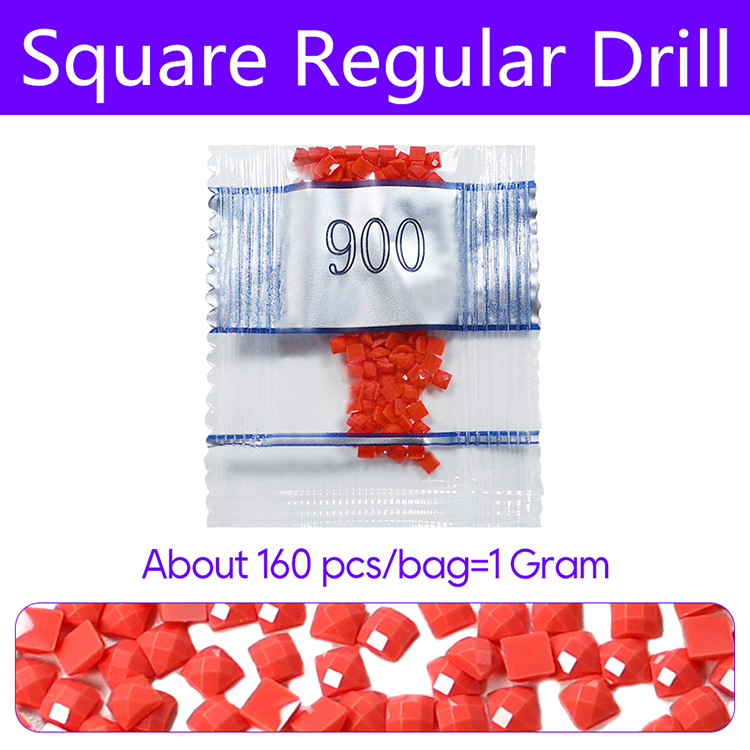 Square Regular Drill - Small Bag