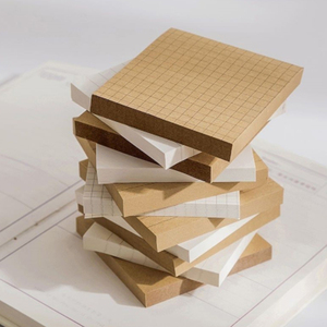 S3305粘性迷你记事本模切便签记事本棋盘风格便签定制标志 - Product Image 2