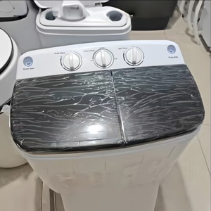 X personalizzato Mini 4.5kg doppio secchio lavatrice per uso domestico 110V risparmio energetico elettrico con funzioni di lavaggio e disidratazione - Product Image 2