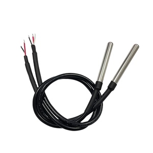 Stainless Steel Waterproof <strong>DS18B20</strong> Probe <strong>Digital</strong> Temperature <strong>Sensor</strong> Analog Interface Resistive Technology Cylinder <strong>Sensor</strong>