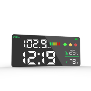 Large Screen Wall Hanging Sound Level Meter 30~130dbA Decibel Tester with Temperature and Humidity Sensor for <strong>Testing</strong> Equipment - Product Image 3
