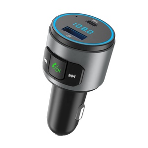 Agetunr bh347 xe máy nghe nhạc MP3 36W PD sạc nhanh rảnh tay Kit FM Transmitter modulator kích hoạt điện thoại điều khiển bằng giọng nói USB âm nhạc - Product Image 3