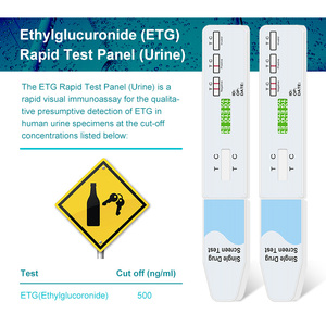 Kit de <span class=keywords><strong>test</strong></span> de diagnostic rapide ETG multi-médicaments en une étape Safecare Équipement d'analyse pathologique à usage domestique - Product Image 4