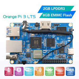 Scheda di sviluppo arancione Pi 3LTS Allwinner H6 supporta il sistema Android Linux programmazione robot Computer a scheda singola opzionale