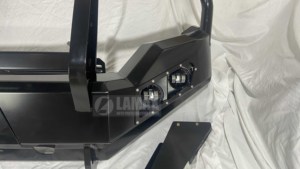 LAMAX Truck <strong>Front</strong> <strong>Bumper</strong> Black Color Package Steel Material
