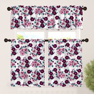 Mỹ Mục Vụ Phong Cách Kỹ Thuật Số Hoa In Chất Lượng Cao Ngắn Rèm Cửa Nhà Bếp Valances In Nhỏ Rèm Cửa Cho Nhà Bếp - Product Image 5