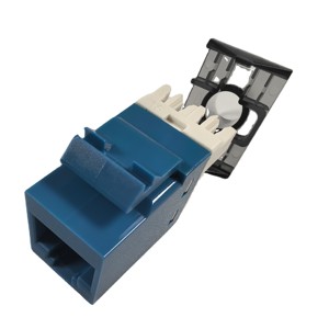高品质6类UTP RJ45梯形插孔180模块化耦合器UTP电信网络模块 - Product Image 3