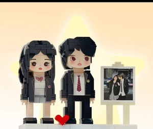 Personalizada Mini 3D Personas Juegos de bloques de construcción para adultos y niños de la familia de regalo de juguete con Mini Ladrillos Personalizados Mini Figuras - Product Image 1