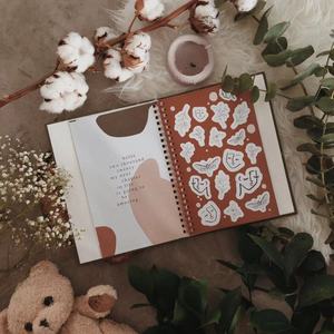 Benutzer definierte gedruckte A5 Hardcover Spiral Notebook Daily Weekly Journal Planer mit Gummiband und Aufkleber - Product Image 2