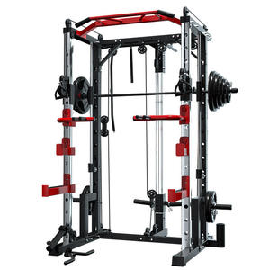 Kommerzielle Heimgebrauch Fitness geräte Funktions trainer Smith <span class=keywords><strong>Machine</strong></span> Squat Rack All-in-One-Multifunktion gerät