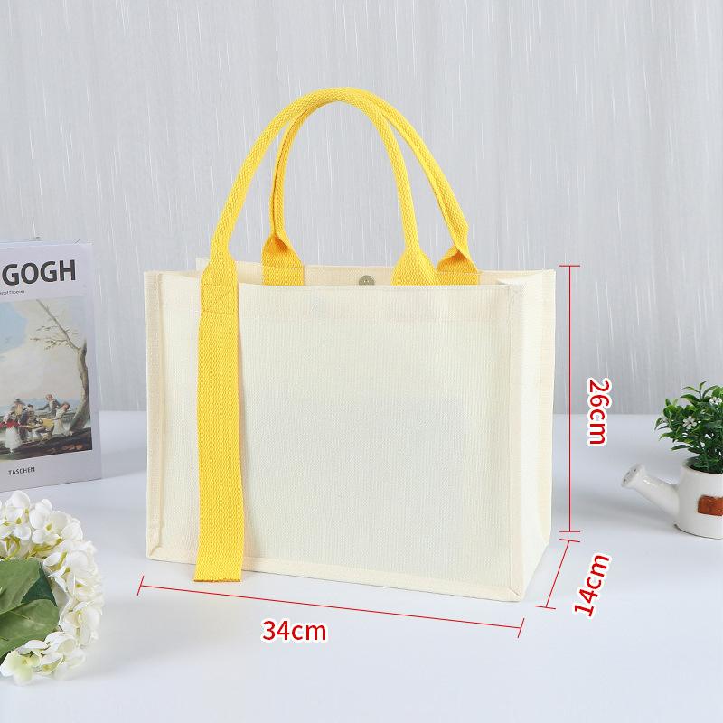 Yellow handbag