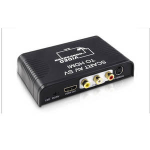 Concentrador convertidor CVBS/AV S-video a HDMI original OEM de fábrica Scart - Product Image 1