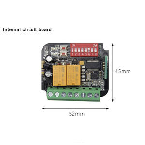 รีโมตควบคุมระยะไกล280-868MHz RX รีโมทประตูโรงรถเครื่องส่งสัญญาณ1ช่อง - Product Image 5