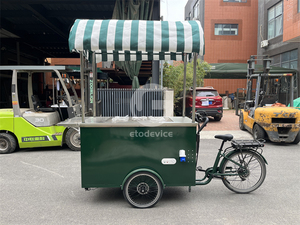 Tùy chỉnh hoa xe đạp đường phố di động <span class=keywords><strong>Ice</strong></span> <span class=keywords><strong>Cream</strong></span> Snack xe đạp đường phố cà phê giỏ hàng - Product Image 6