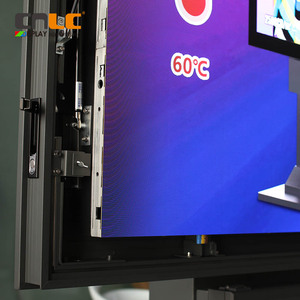 High Contrast COB <strong>LED</strong> Totem with P1.25 COB <strong>LED</strong> Display Panel for Drive-Thru Order System Outdoor Application - Product Image 2