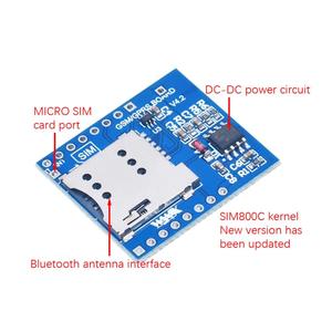 SIM800C <strong>GSM</strong> GPRS <strong>Module</strong> 5V/3.3V TTL Development Board With BT And TTS For STM32 C51 - Product Image 2