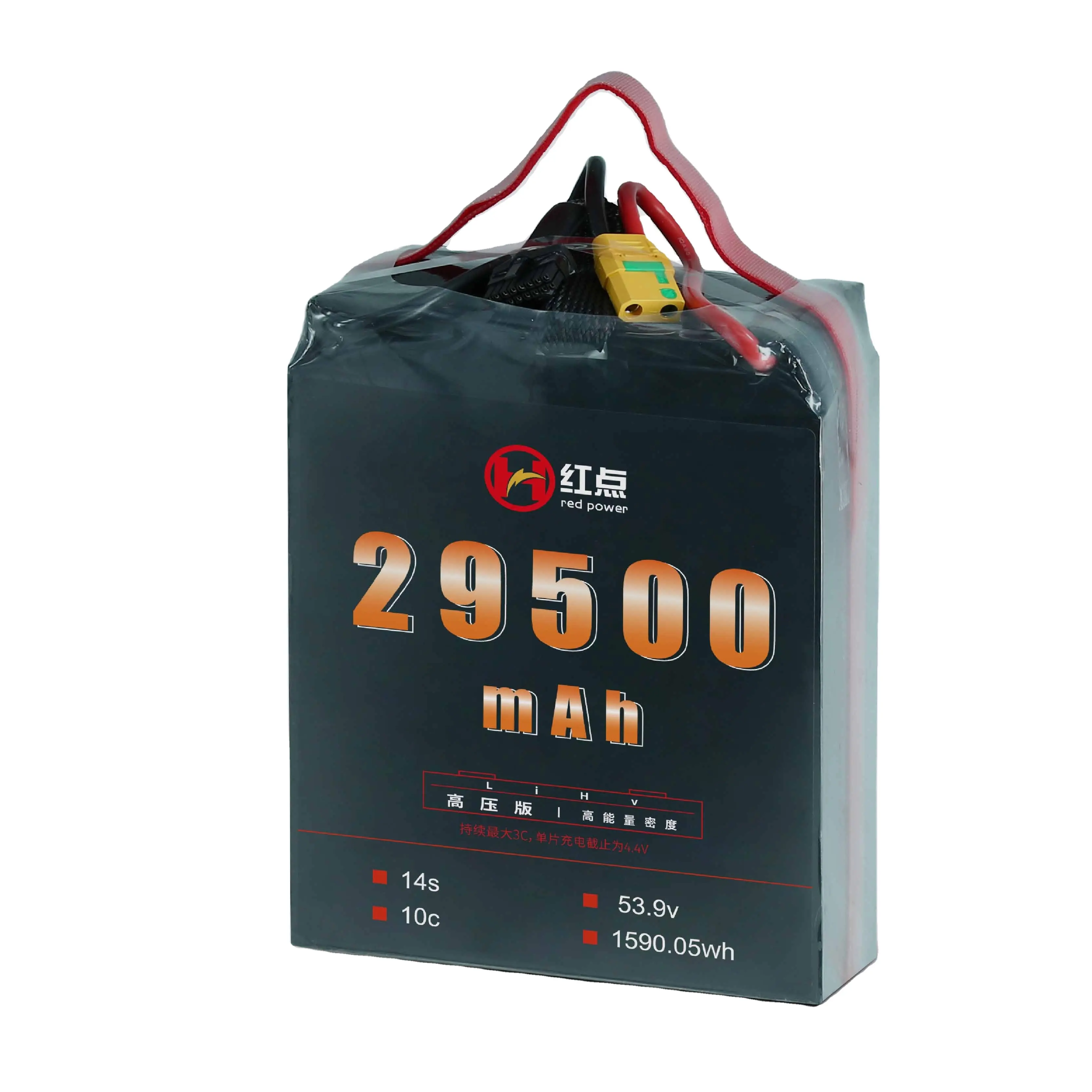 53.9V 29500mAh 29.5 ah14s batteria ad alta tensione Li-Po produzione HD UAV batteria drone potenza UAV fisso vento Vtol multi-rotore