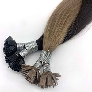 Fasimei中国のバージンヘアエクステンション二重描画U/フラット/iチップライトカラー高品質人間のヘアエクステンション