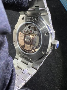 Kunden spezifische bestandene Diamant tester Moissan ite Uhr Luxus mechanische automatische Hip-Hop-Uhr